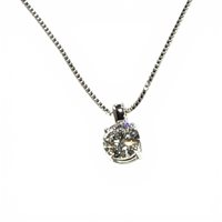 Collana Gioielleria Sorrentino Donna Lab Grown Diamonds in Oro bianco Diamante Lab Grown 1LBCL4.1
